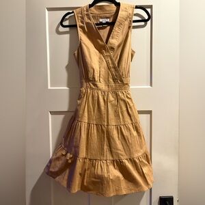 Nine West Butterscotch Wrap Dress - 100% Cotton